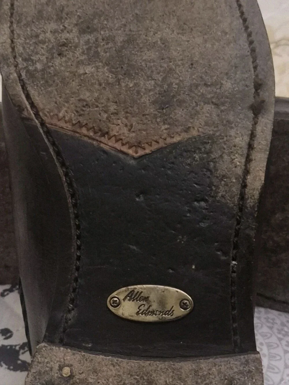 Allen Edmonds Independent Collection with calfskin leather lambskin linings 9D